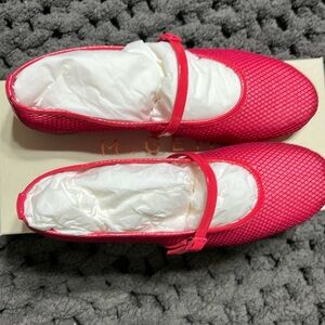 Brand new M. Gemi Italian made mesh ballet flats.